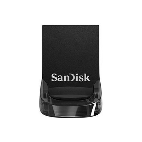 SanDisk Ultra Fit 64GB USB 3.1 - High-Speed Storage Solution in Sleek Black Design